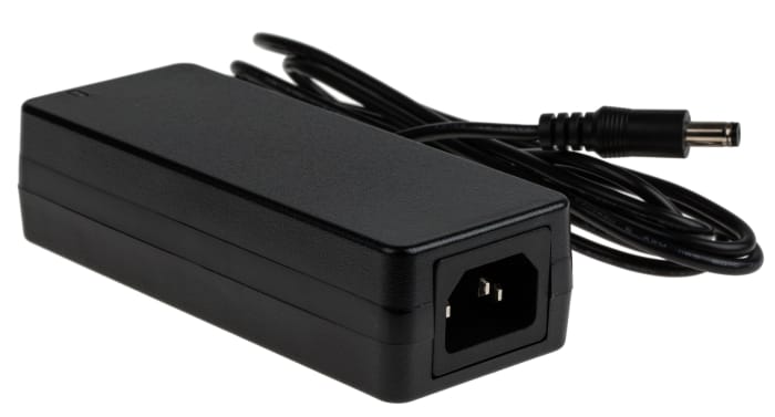 Notebook / Laptop Şarj Aleti, 2,5A, 24V, Giriş: 135 → 370 V dc, 90 → 264 V ac, Tek Çıkışlı