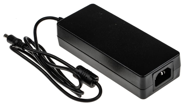 MEAN WELL 90W Power Brick AC/DC Adapter 24V dc Output, 3.75A Output