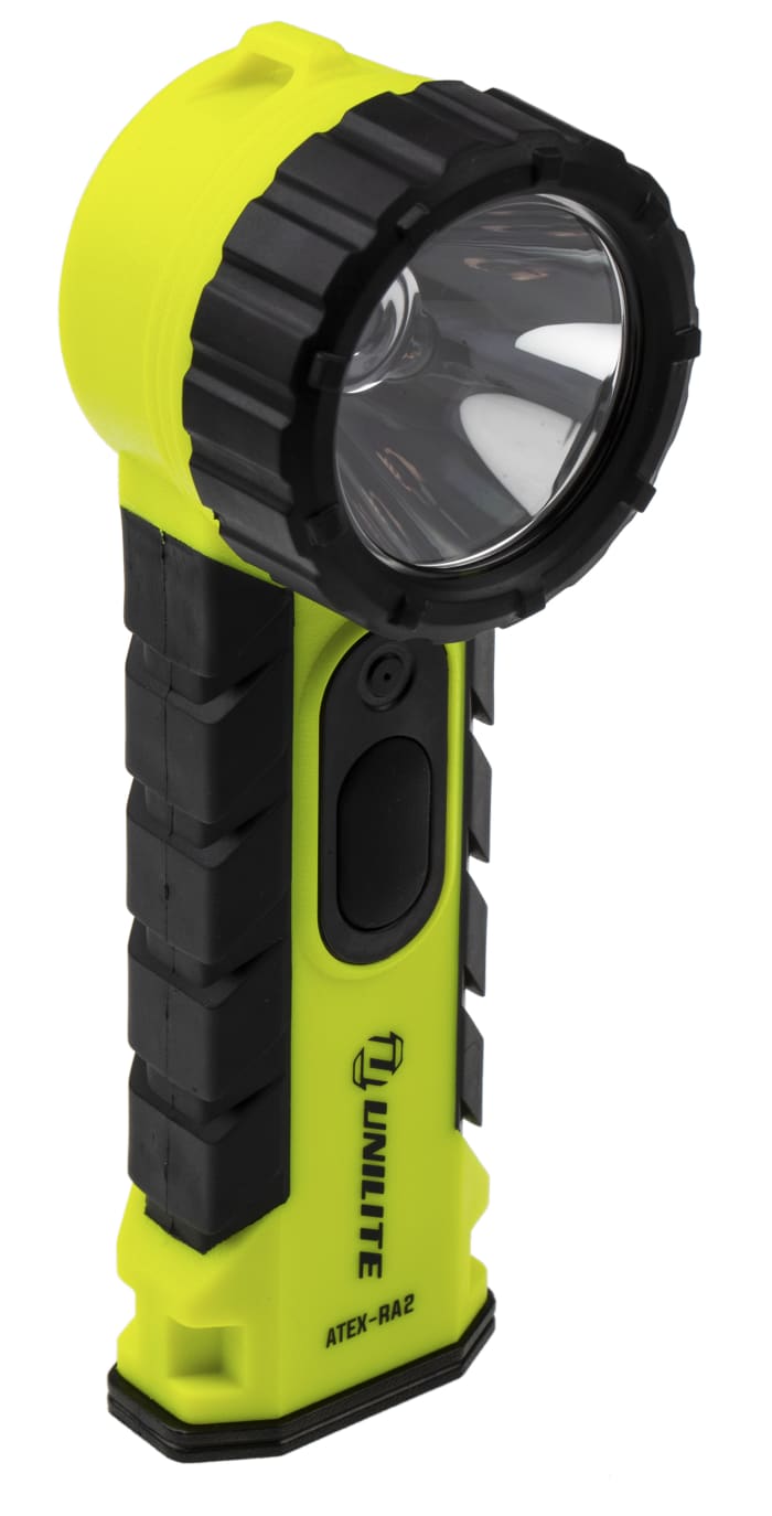 Unilite Prosafe ATEX LED Torch Yellow 350 lm, 174 mm