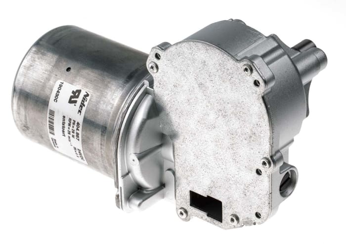 Nidec Brushed Geared DC Geared Motor, 29 W, 24 V dc, 6 Nm, 26 rpm, 10mm Shaft Diameter Nidec Brushed Geared DC Geared Motor, 29 W, 24 V dc, 6 Nm, 26 rpm, 10mm Shaft Diameter