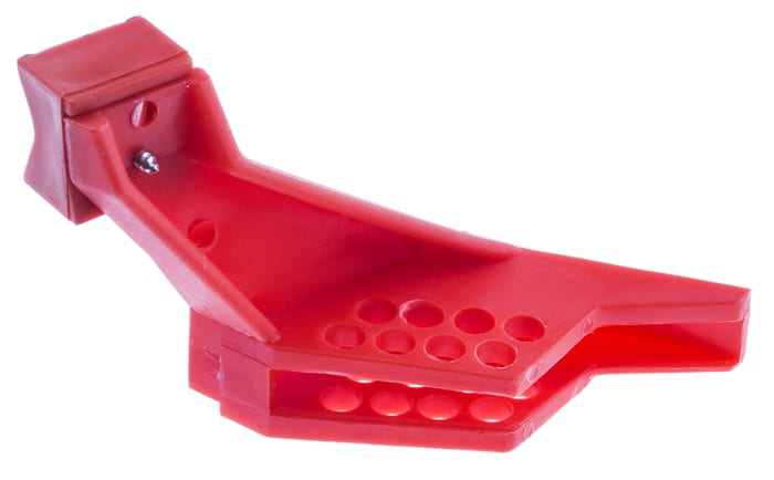 Çoklu Kilit (Lockout), Küresel Vana Kilidi, Kilit Sayısı: 4, PVC, Bağlantı Boşluk Çapı: 25,4mm