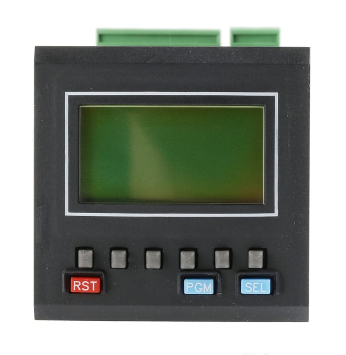 Contador Trumeter de Pulso, con display LCD de 6 dígitos, 10 → 26 V dc, 85 → 265 V ac