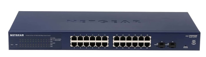 Switch Ethernet Netgear ProSafe GS724T-400EUS, 26 ports, Fiche européenne -  Type C