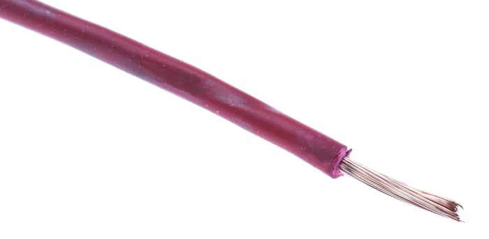 Fils de câblage RS PRO UL1569, 0,08 mm², Rouge, 28 AWG, 100m, 300 V