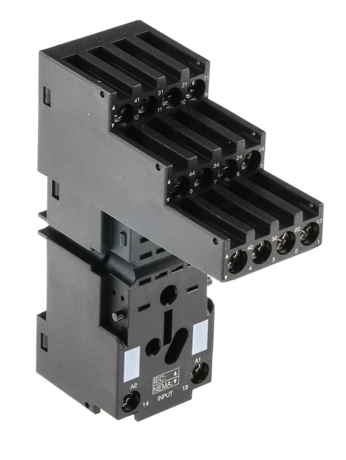 RXZE2S114M Schneider Electric | Schneider Electric Relay Socket for use ...