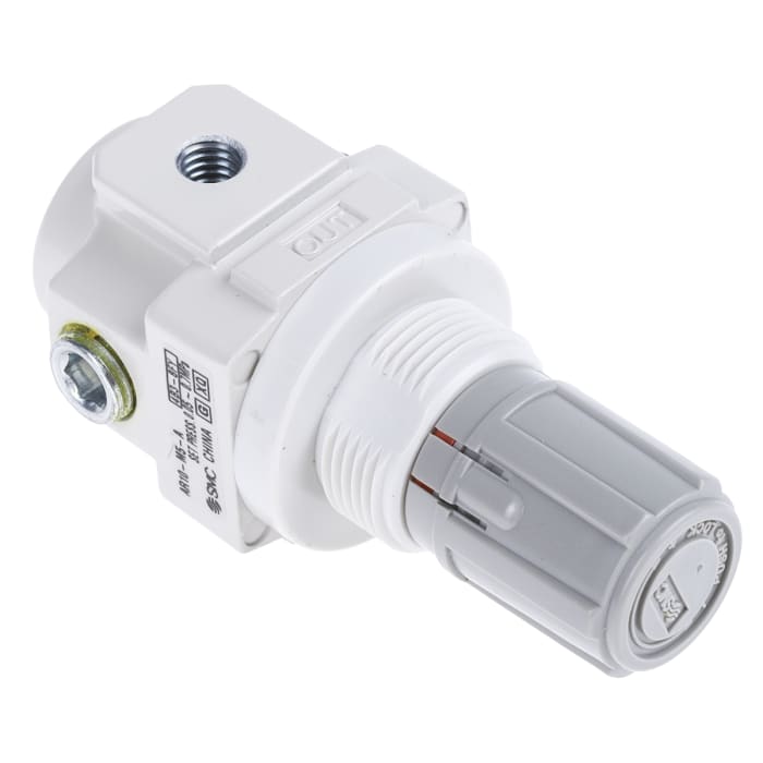 SMC M5 x 0.8 Pneumatic Regulator - 0.05MPa to 0.85MPa, M5, 1MPa max. input