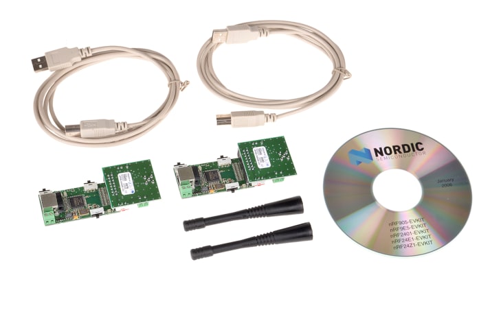 NRF905-EVKIT-868/915 Nordic Semiconductor | Nordic Semiconductor nRF905 ...