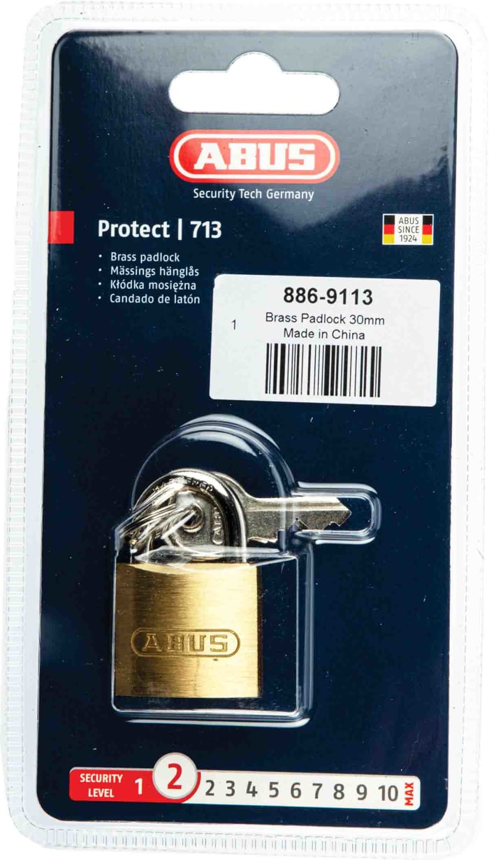 ABUS CANDADO 713 - 30 mm.