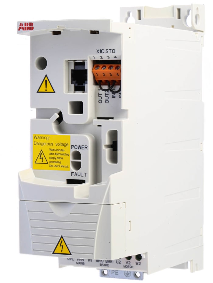 Variateur de fréquence ABB ACS355, 1,5 kW 400 V c.a. 3 phases, 4,1 A, 0 → 600Hz