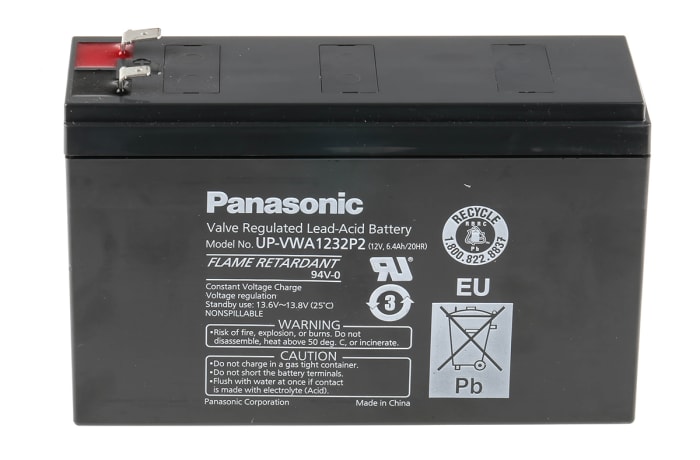 Panasonic UP-VWA1232P2 Свинцово-кислотная аккумуляторная батарея