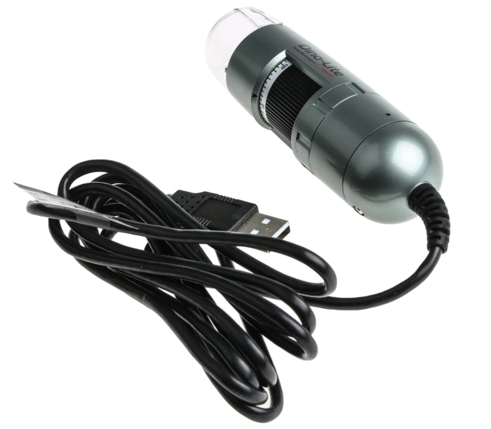 Dino-Lite AM3113T USB Digital Microscope, 640 x 480 pixels, 200X Magnification