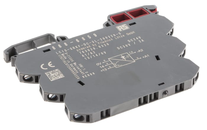 RS PRO Solid State Relay, 2 A Load, DIN Rail Mount, 30 V Load, 30 V Control