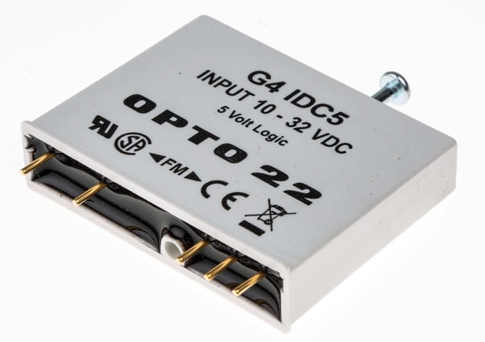 Opto 22 G4 PLC I/O Modülü, 50 (Alış) mA, 10 → 32 V dc, 12 → 32 V ac, 48,8 x 12,2 x 41,1 mm