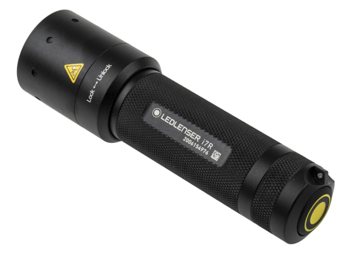 LEDLENSER LED LED Torch Black - Rechargeable 220 lm, 130 mm