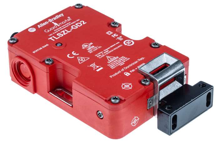 Allen Bradley Guardmaster 440G-TZ Series Solenoid Interlock Switch, Power to Lock, 24V dc, Actuator Included