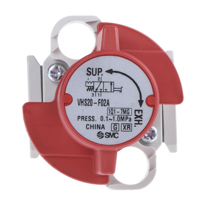 VHS20F02A SMC SMC Locking ShutOff Valve Pneumatic Manual Control