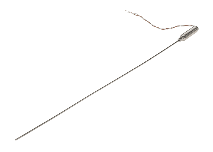 RS PRO Type T Mineral Insulated Thermocouple 250mm Length, 1.5mm Diameter → +400°C