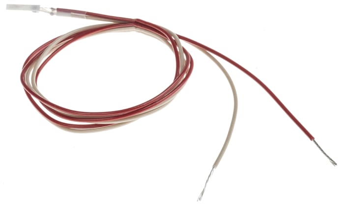 RS PRO PT100 RTD Sensor, 2mm Dia, 10mm Long, 2 Wire, Probe, Class B +250°C Max