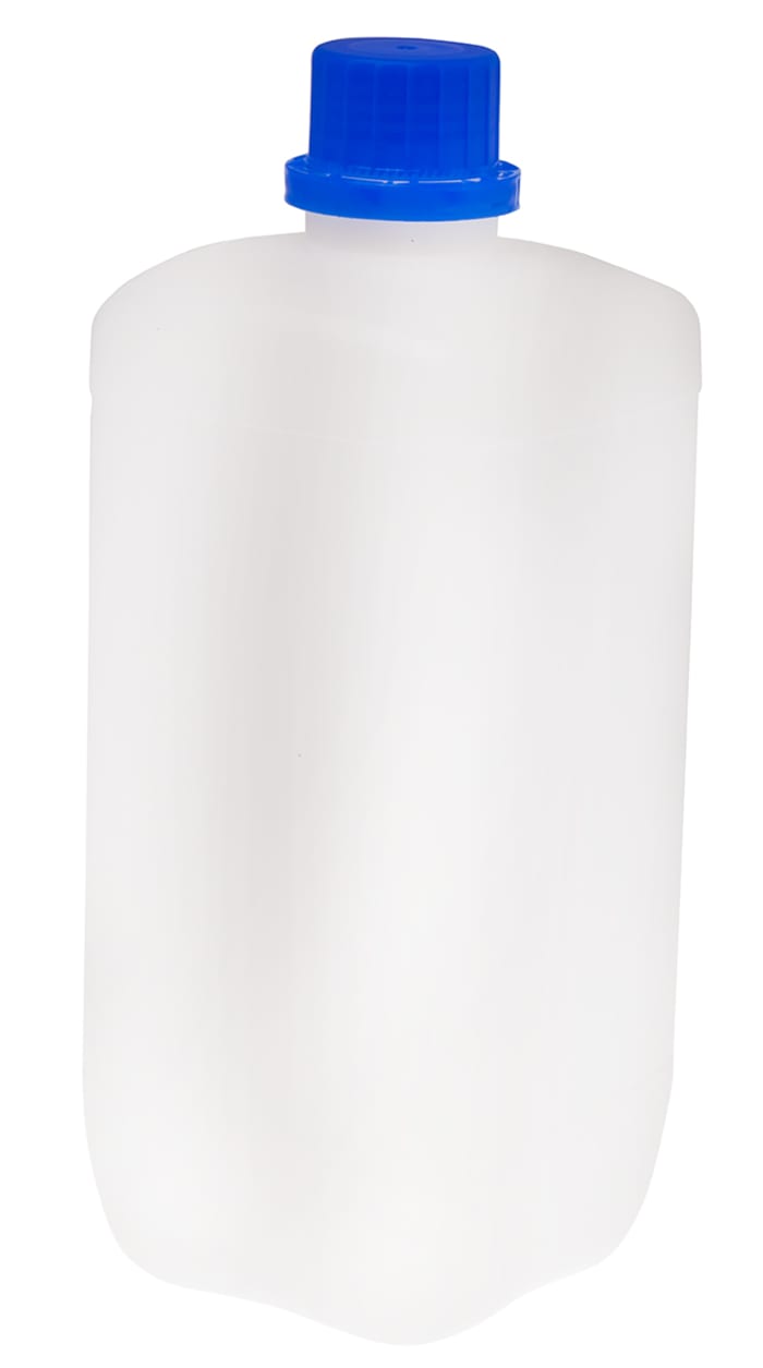 RS PRO 1L HDPE Narrow Neck Storage Bottle