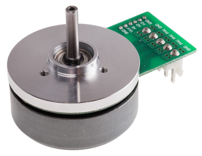 Moteur à courant continu RS PRO, 24 V c.c., 5260 tr/min, dia. de l'arbre 4mm