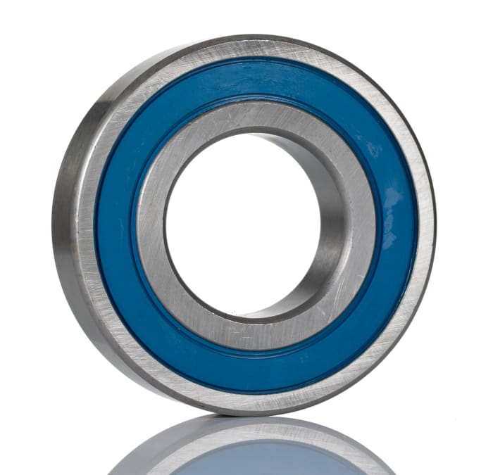 RS PRO SS6004-2RS Single Row Deep Groove Ball Bearing- Both Sides Sealed 20mm I.D, 42mm O.D