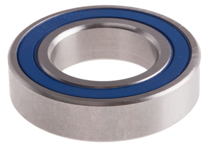 RS PRO SS6006-2RS Single Row Deep Groove Ball Bearing- Both Sides Sealed 30mm I.D, 55mm O.D