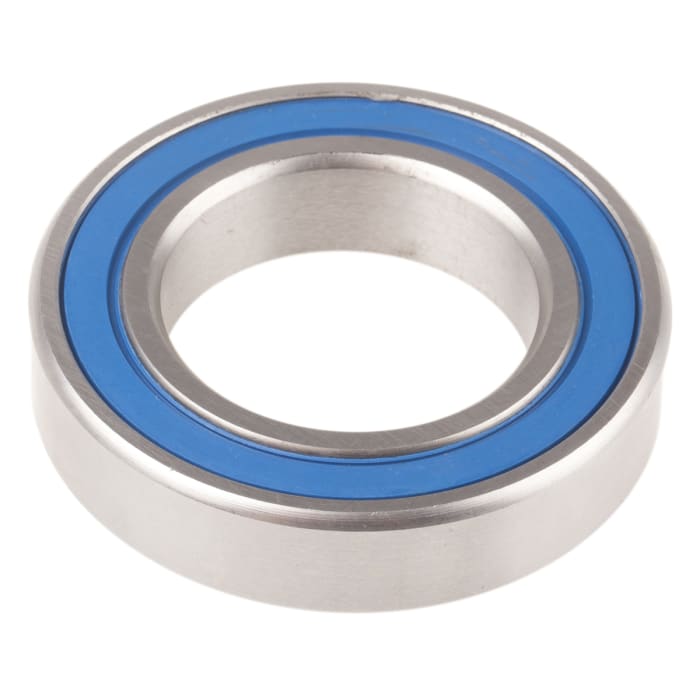 RS PRO SS6008-2RS Single Row Deep Groove Ball Bearing- Both Sides Sealed 40mm I.D, 68mm O.D