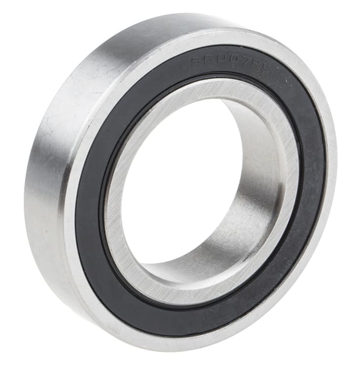 RS PRO SS6007-2RS Single Row Deep Groove Ball Bearing- Both Sides Sealed 35mm I.D, 62mm O.D