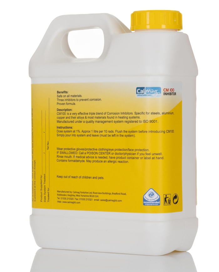 RS PRO RS PRO 1L Descaler for use with Central Heating Systems 894