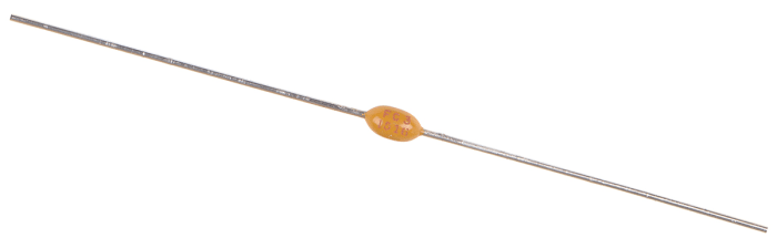 KEMET 330pF Multilayer Ceramic Capacitor MLCC, 100V dc V, ±5% , Axial