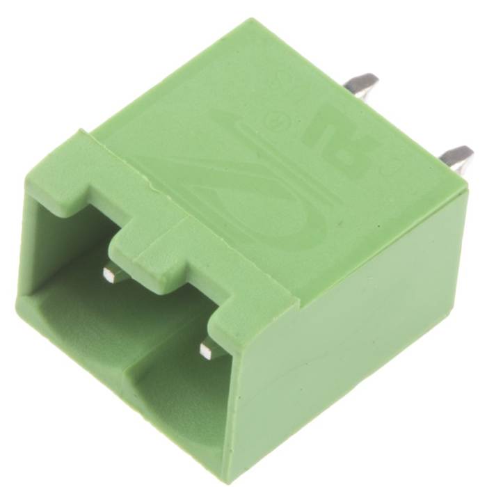 RS PRO, 5.0mm Pitch, 2 Way, , Pluggable Terminal Block, Header, Through Hole, Solder Termination
