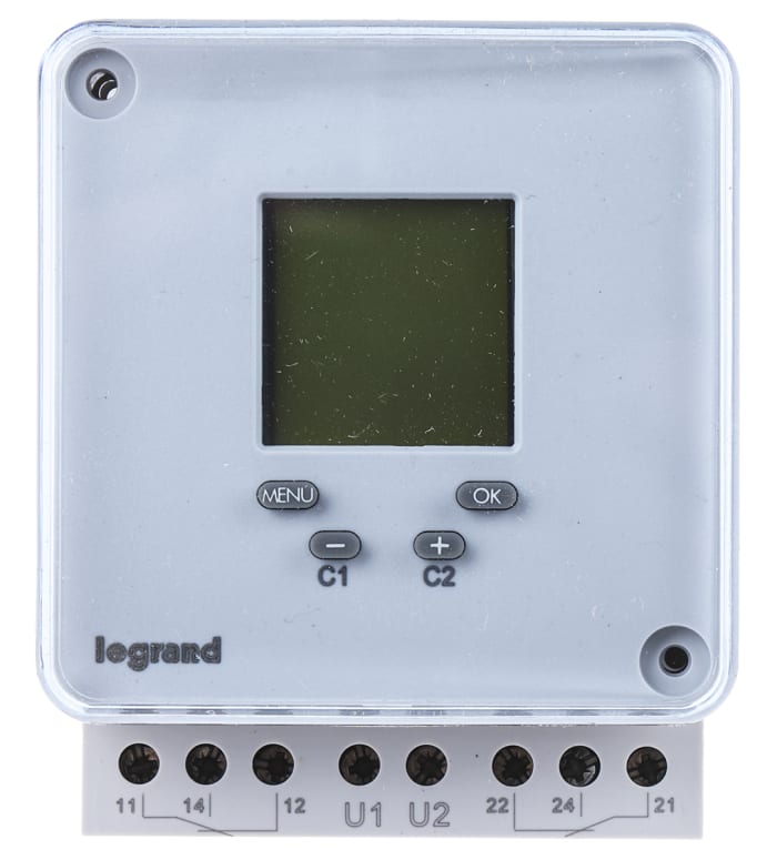 049682 Legrand Legrand Digital Time Switch 230 V, 2Channel 897