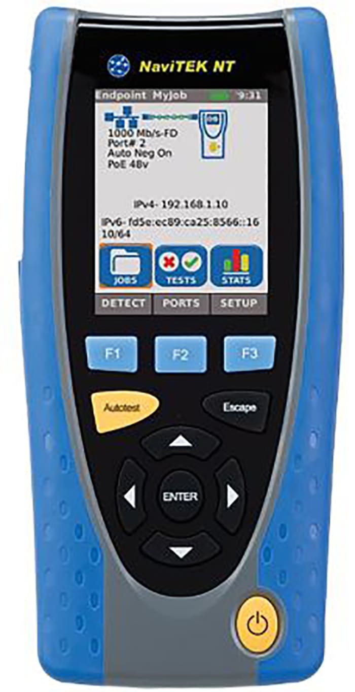 Ideal Networks NaviTEK NT Plus Ağ Kablosu Test Cihazı, Ağ (Network) Test Cihazı, RJ45