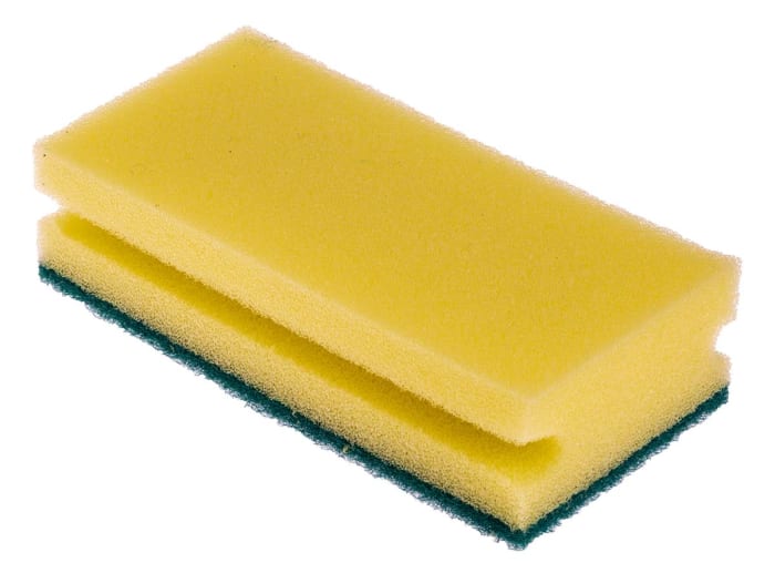 Yellow cleaning sponge discount