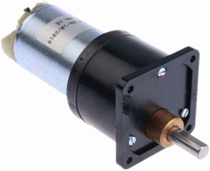 RS PRO Brushed Geared DC Geared Motor, 24 V dc, 600 mNm, 5 rpm, 6mm Shaft Diameter