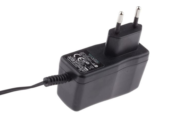 RS PRO 12W Plug In Power Supply 24V dc Output, 0 → 500mA Output