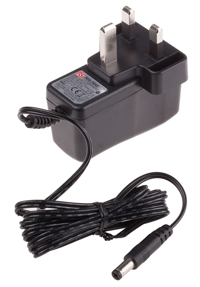 RS PRO 12W Plug In Power Supply 5V dc Output, 2.4A Output