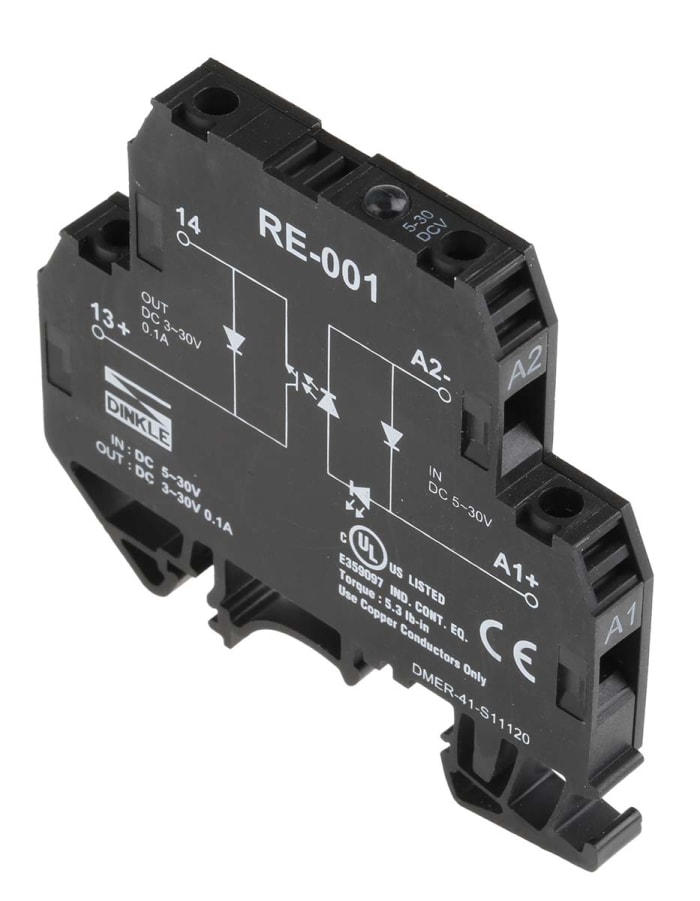 RE0014 + DMERCBK RS PRO RS PRO Optocoupler, Max. Input 6 mA, 60.8mm