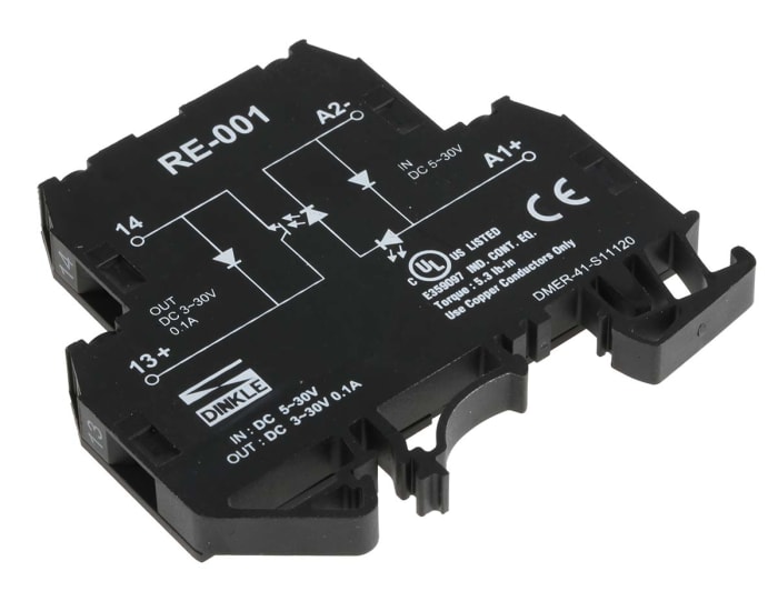 RE0014 + DMERCBK RS PRO RS PRO Optocoupler, Max. Input 6 mA, 60.8mm