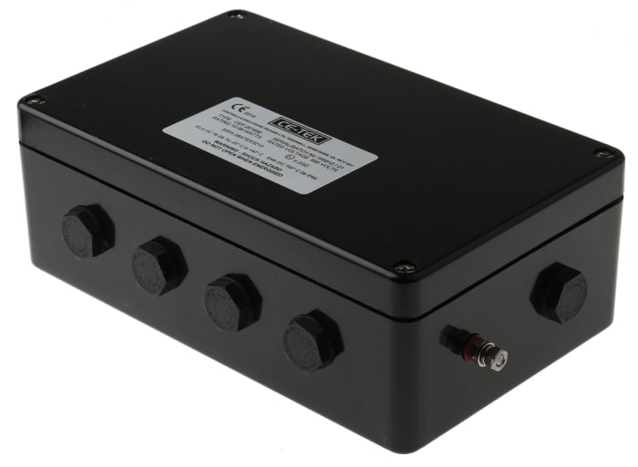 Caja de conexiones CE-TEK CEP161690PA 15 Negro 160mm 160