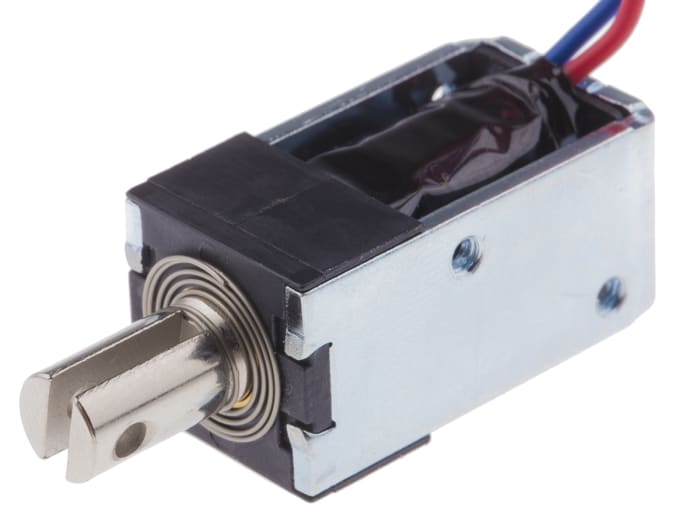 Electroaimant linéaire Solentec Limited 6 V c.c., course 7mm 30 x 14 x 16 mm