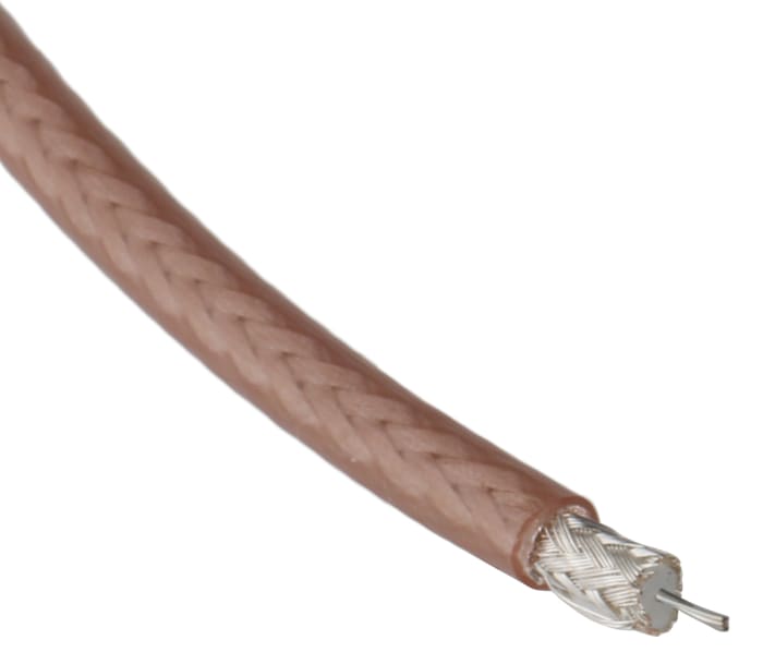 RS PRO, 25m, RG179 Coaxial, Unterminated75 Ω