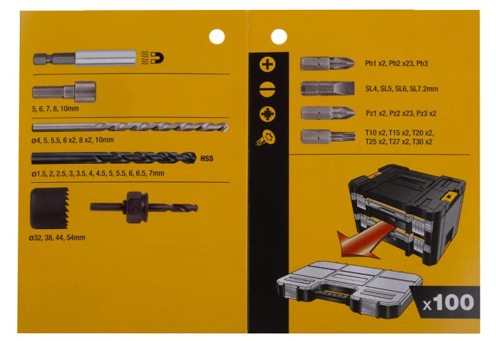 Dewalt 100 piece 2025