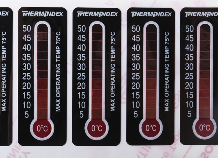 RS PRO Temperature Label Indicator, 0°C to 50°C, 11 Levels