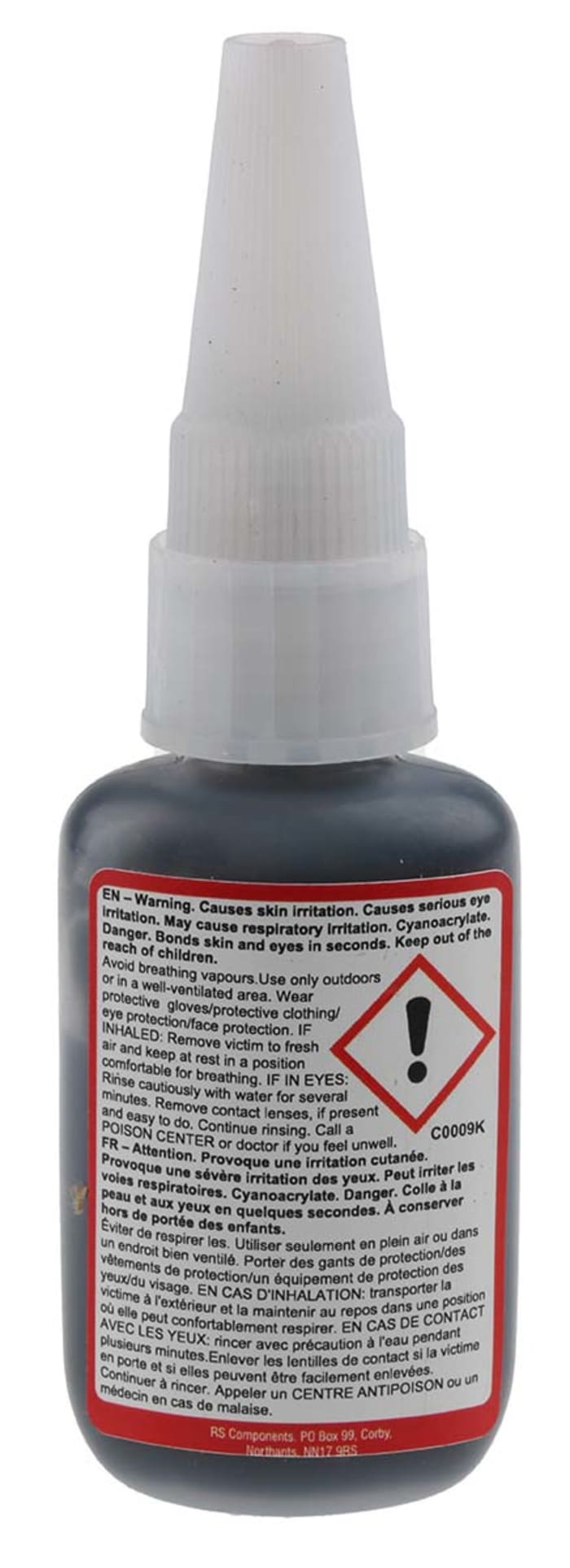 RS PRO Super Glue 20 g 9082802 RS Components