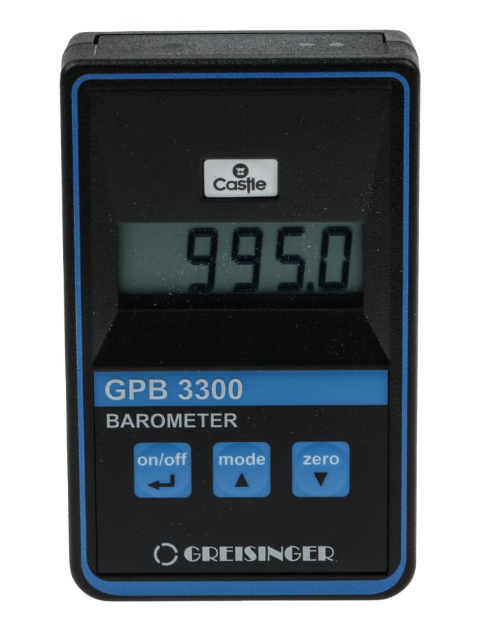 Barometer for atmospheric pressure