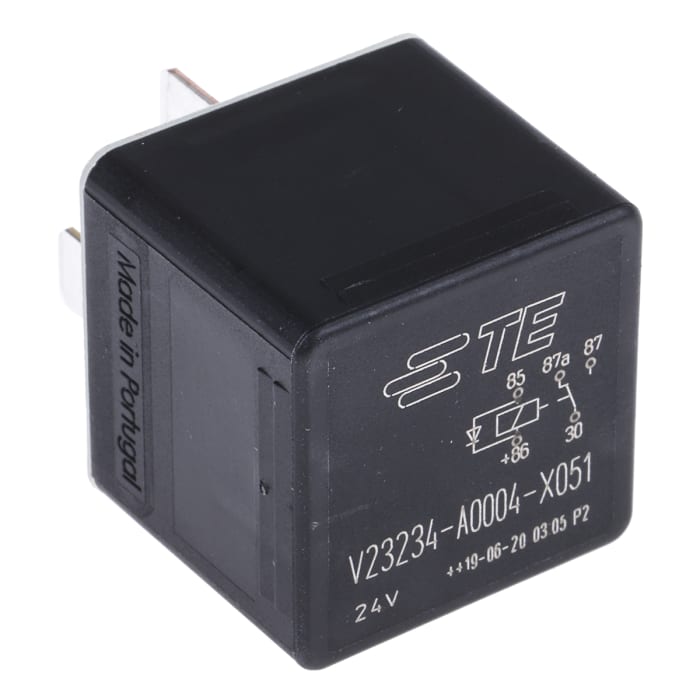 2-1904025-3 TE Connectivity | TE Connectivity Automotive Relay, 24V dc ...