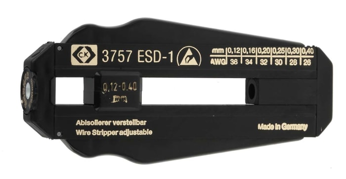 CK Tel Sıyırıcı, Wire ile kullanım için, 0.12, 0.16, 0.20, 0.25, 0.30, 0.40mm, 98 mm Uzunluğunda