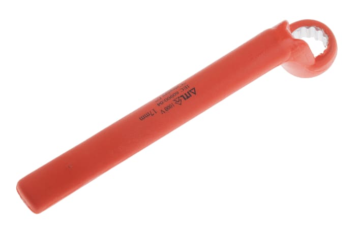 Clé à œil contrecoudée ITL Insulated Tools Ltd 17mm en Acier chrome vanadium