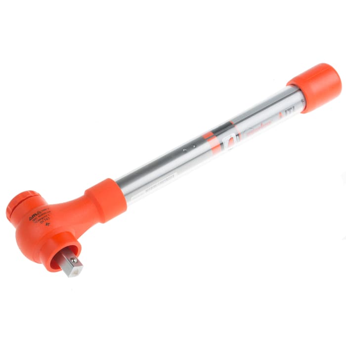 Clé dynamométrique à rupture ITL Insulated Tools Ltd, 12 → 60Nm, embout Carré 1/2"